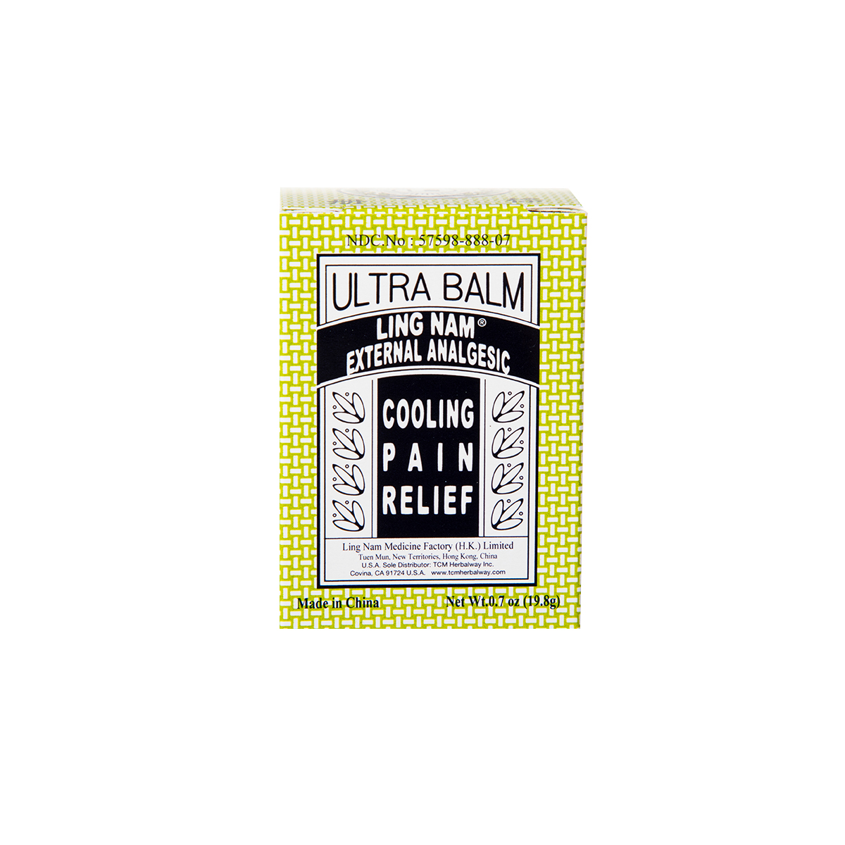 Ling Nam Ultra Balm Small Size 0.7 oz / 19.8 g 6 each<br>嶺南萬應止痛膏 小 0.7oz 6支裝 - Image 2