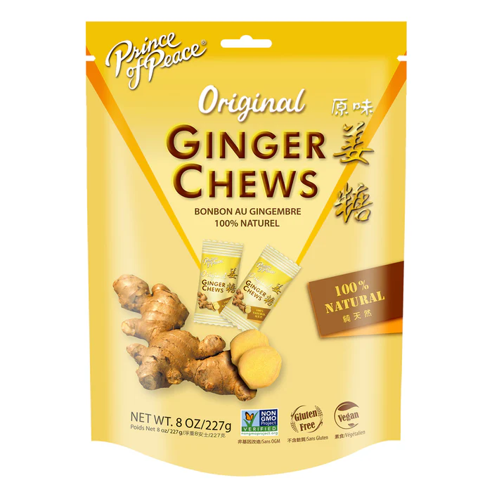 Prince of Peace Ginger Chews 8oz (8-pack)<br>太子牌姜糖 8安士 8袋装 - Image 4