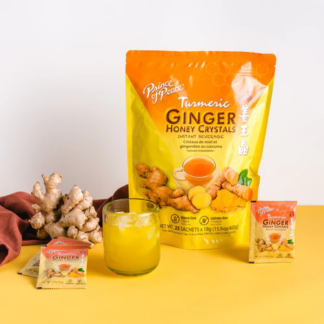 Prince of Peace Ginger Honey Crystals (25 Sachets per Bag, CTN/30)<br>太子牌姜王晶（25小袋，30包/箱）