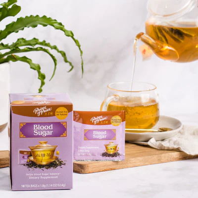 Prince of Peace HT Blood Sugar Tea 1.8g*18bags(12-Pack)<br>血糖茶1.8g*18bags 12盒装