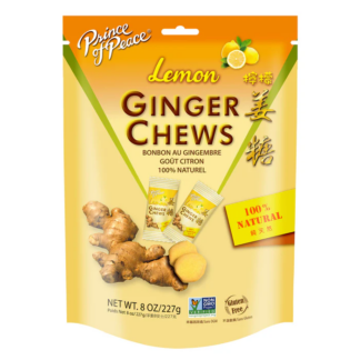 Prince of Peace Ginger Chews 8oz (8-pack)<br>太子牌姜糖 8安士 8袋装