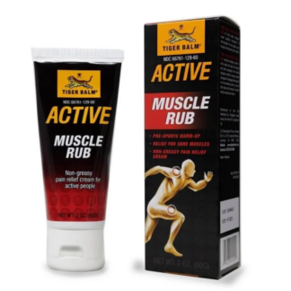 Tiger Balm Active Muscle Rub 2oz (6-pack)<br>虎標酸痛膏 6瓶装