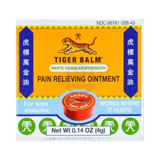 Tiger Balm Small White 4g(24-Pack)<br>虎標萬金油-小白 4g 24罐装