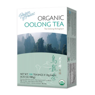 Prince of Peace Organic Oolong Tea, 100 tea bags, (6-Pack)<br>太子牌有机乌龙茶, 每盒100茶包, 6盒装
