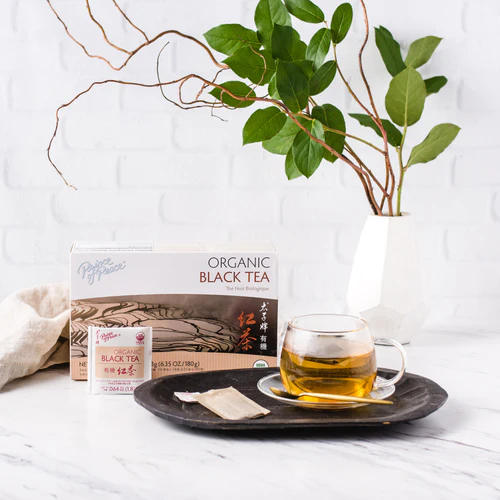 Prince of Peace Organic Black Tea,100 tea bags(6-Pack)<br>太子牌有機紅茶, 100茶包/盒, 6盒装