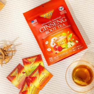 Prince of Peace Ginseng Tea Assorted Flavors, 28 tea bags (12-Pack)<br>太子牌花旗參茶包精選組合 28小包, 12盒装