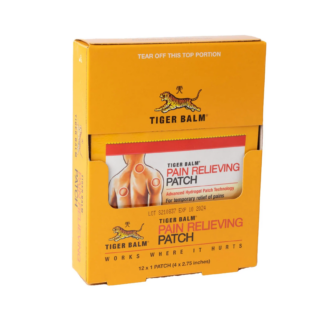 Tiger Balm Pain Relieving Small Patch 5pcs(6-Pack)<br>虎標小片鎮痛藥貼- 小号5片/盒 6盒装