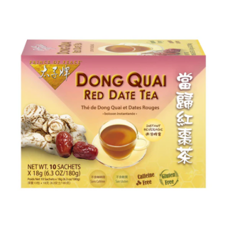 Prince of Peace Dong Quai & Red Date Crystals Tea 18g x10 Sachets (6-Pack)<br>太子牌當歸紅棗姜王晶 每盒10小袋x18g(6盒/装)